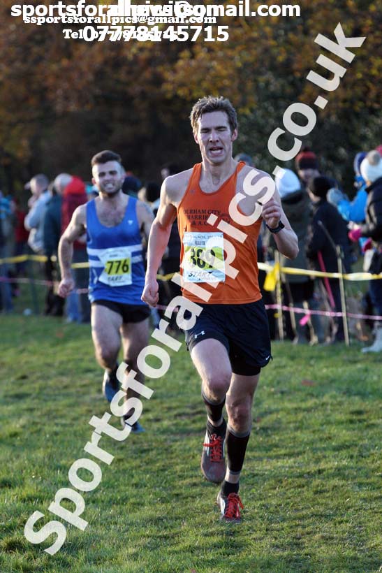 Senior mens 2017 Start Fitness North Eastern Harrier League, Aykley Heads, Durham. Photo:  David T. Hewitson/Sports for All Pics